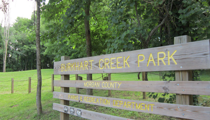 Burkhart Creek - Sign