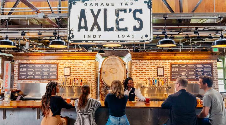 The garage clearance restaurant