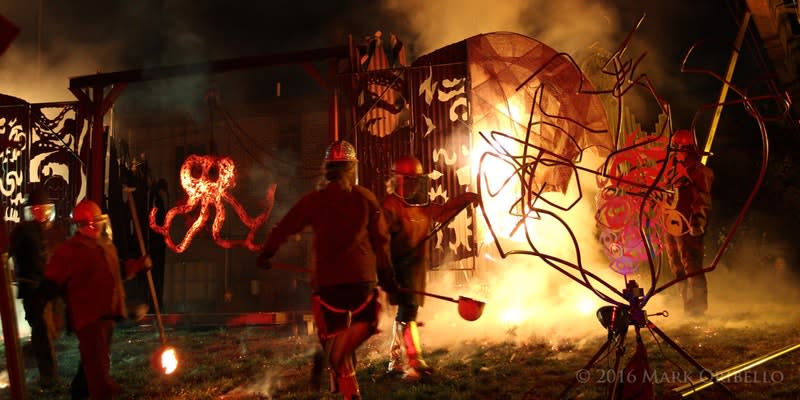 Halloween Iron Pour 2018