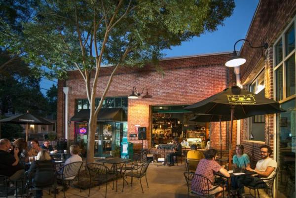 Outdoor Patio at Viva! in Athens, GA