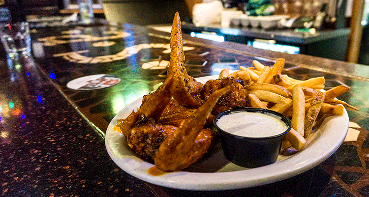 Chicken Wings at The Peanut in Overland Park