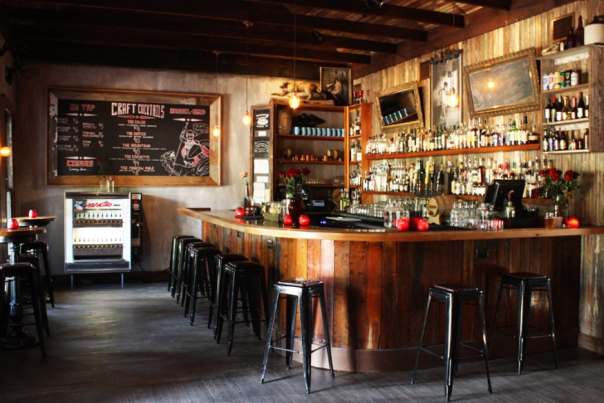 The Blackheart whiskey bar interior