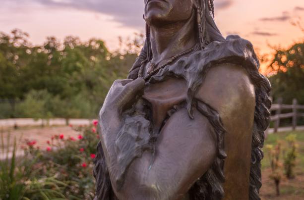 Chief Placido Memorial Statue | San Marcos, TX
