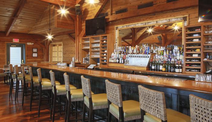 Bristol Harbour Tavern at the Point Restaurant - Bar Area Bristol Harbour Tavern at the Point Restaurant - Bar Area