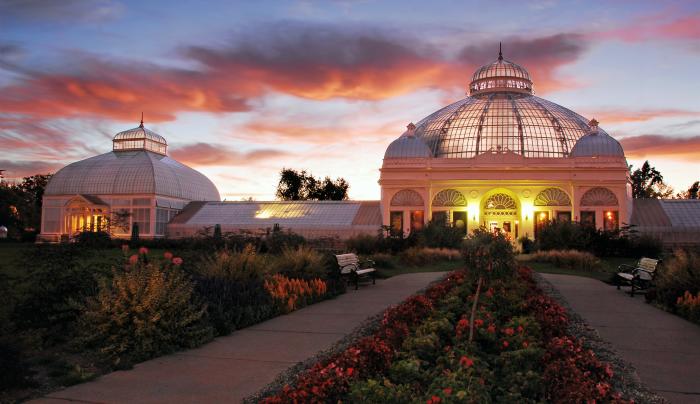 Buffalo Botanical Gardens at Dusk Buffalo Botanical Gardens at Dusk