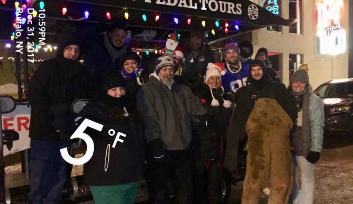 We hold the World Record for the coldest tour, FIVE degrees!!! We hold the World Record for the coldest tour, FIVE degrees!!!