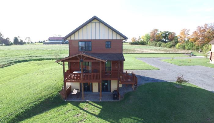 Exterior of a rental cabin on Canadice Lake from Cobtree Vacation Rental Homes Exterior of a rental cabin on Canadice Lake from Cobtree Vacation Rental Homes