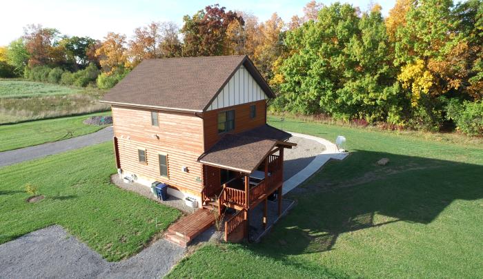 Aerial view of the Canandaigua cabin rented by cobtree vacation rental homes Aerial view of the Canandaigua cabin rented by cobtree vacation rental homes