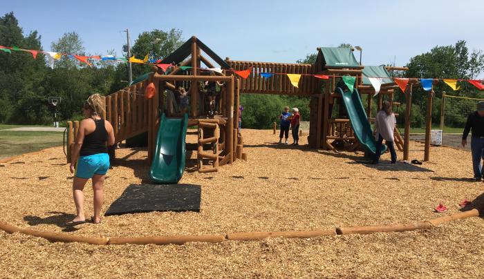 Playground slides Playground slides