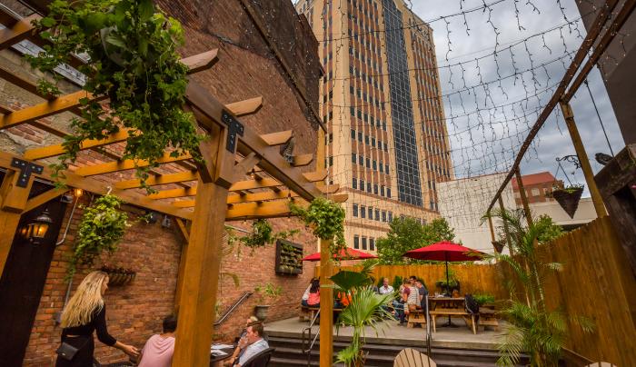 City Beer Hall - Patio Daylight City Beer Hall - Patio Daylight