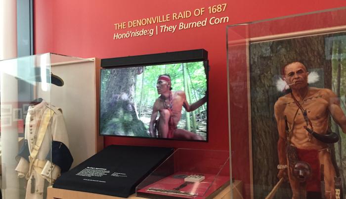 Denonville Raid exhibit Denonville Raid exhibit
