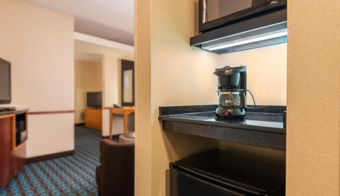 Guest Room Fridge & Microwave Guest Room Fridge & Microwave