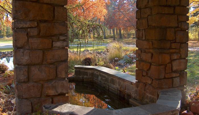Graycliff Fountain Autumn Graycliff Fountain Autumn