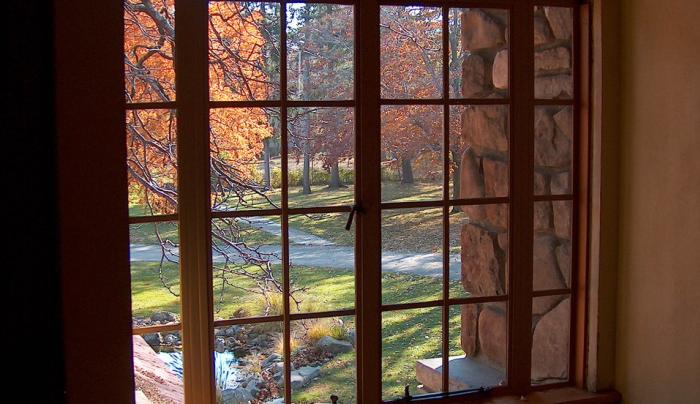 Graycliff Diamond Window Autumn Graycliff Diamond Window Autumn
