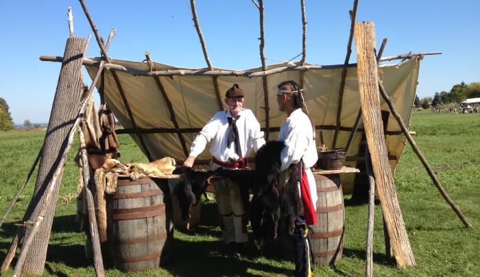 Living History demonstration Living History demonstration