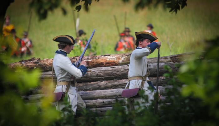 Montcalm's Cross - 1758 Battle Of Carillon Reenactment Montcalm's Cross - 1758 Battle Of Carillon Reenactment