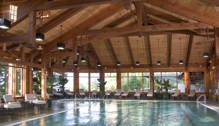Indoor Heated Pool at the Spa at Mohonk Mountain House: Photography by Jim Smith Indoor Heated Pool at the Spa at Mohonk Mountain House: Photography by Jim Smith