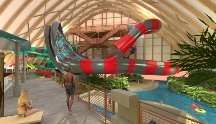 Waterpark rendering Waterpark rendering
