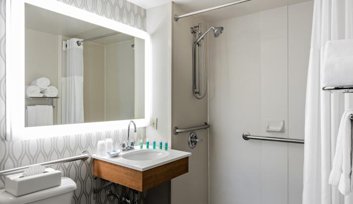 Roll-In Shower Bathroom Roll-In Shower Bathroom