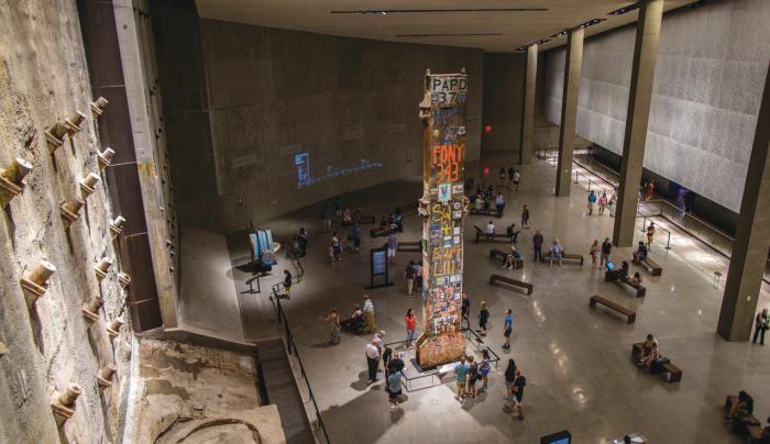 911 memorial museum wall - Photo Courtesy of 911 Memorial and Museum 911 memorial museum wall - Photo Courtesy of 911 Memorial and Museum