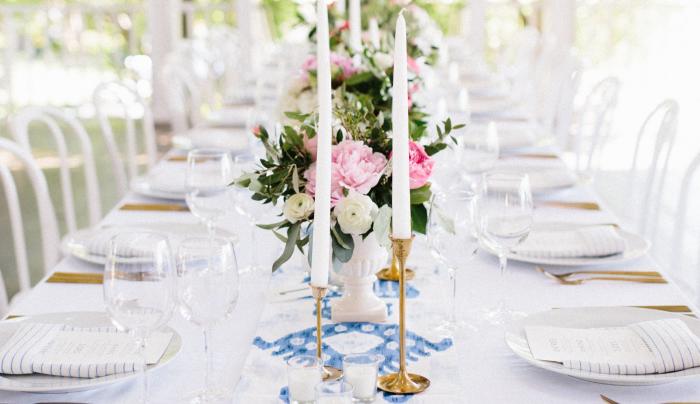 Gold Flatware - Wedding at Bedell Cellars Gold Flatware - Wedding at Bedell Cellars