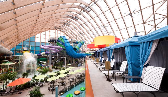 Waterpark Side View Waterpark Side View