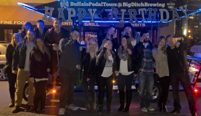 Buffalo Pedal Tours will make your birthday special! Buffalo Pedal Tours will make your birthday special!