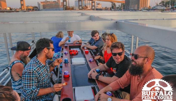 Buffalo Pedal Tours- makes 20 person cycleboats! Buffalo Pedal Tours- makes 20 person cycleboats!