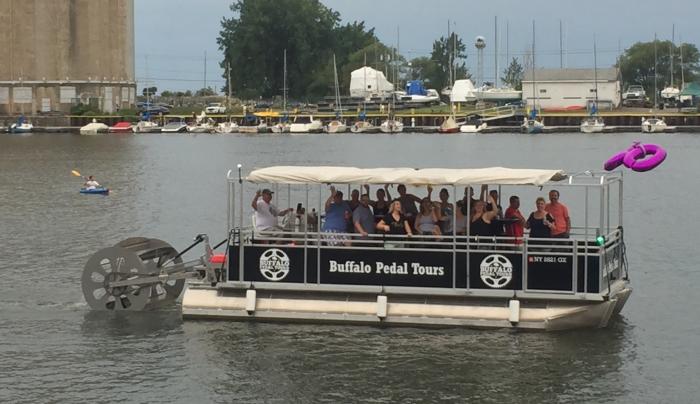 Buffalo Pedal Tours makes cycleboats! Buffalo Pedal Tours makes cycleboats!