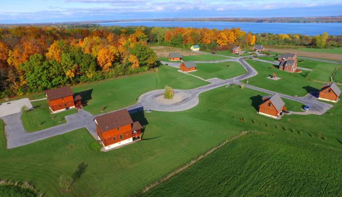 Aerial view of one of the Cobtree Vacation Rental Homes Aerial view of one of the Cobtree Vacation Rental Homes