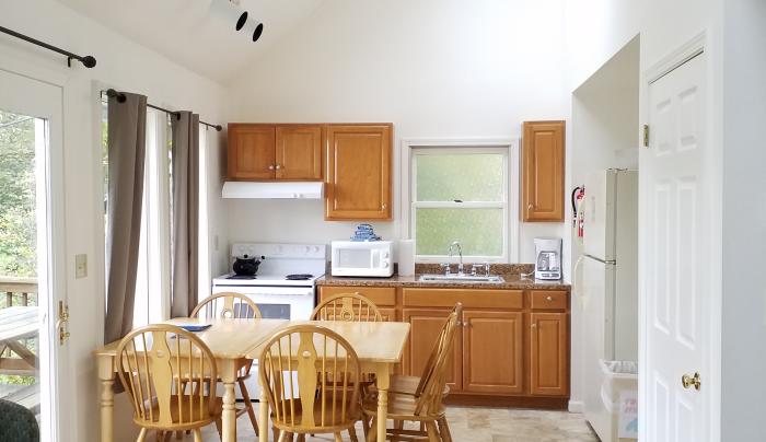 A Cottage kitchen/dining area A Cottage kitchen/dining area