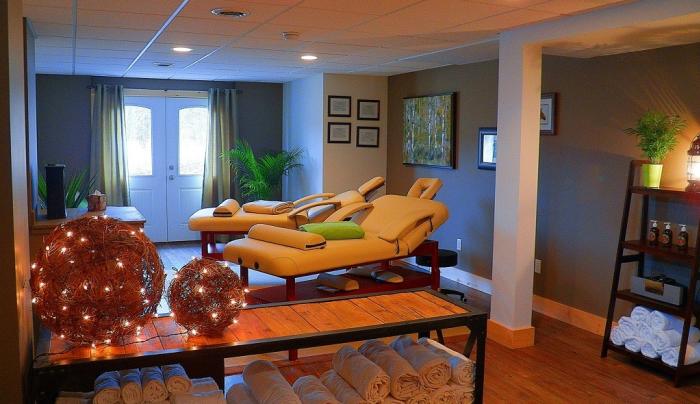 the massage room the massage room