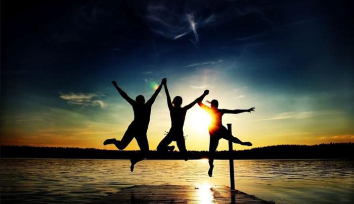 sunset jump in the lake sunset jump in the lake
