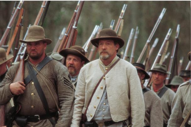 Bentonville Battlefield soldiers at Reenactment Anniversary event, Four Oaks, NC.