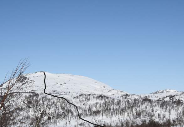 Topptur på ski til Kaldsfjødd