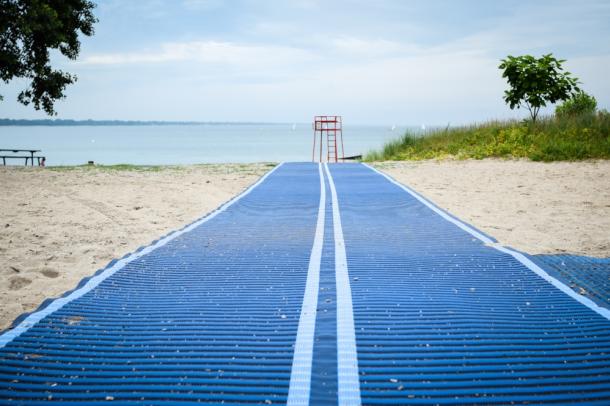 Accessibility Mats Canatara Beach