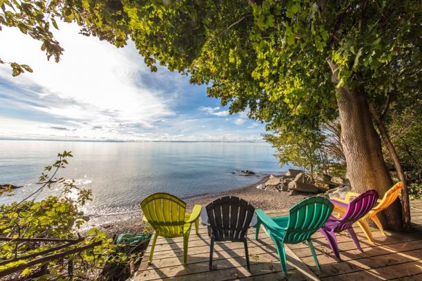 Oxley bluffs cottage dock