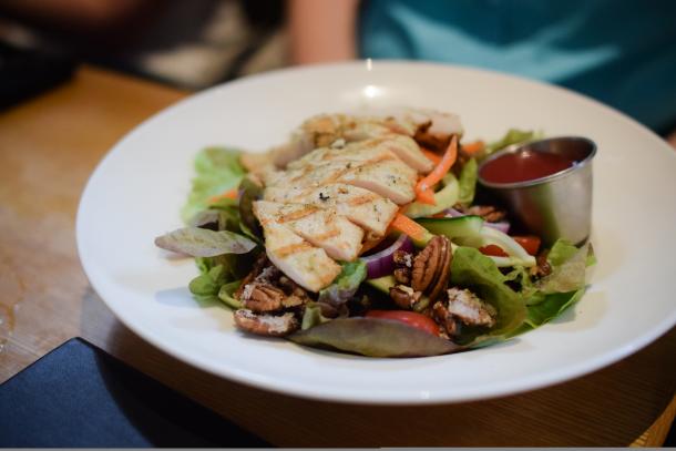 Salad at Clock Tower Inn Restaurant
