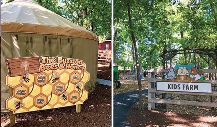 County Line Orchard Bee Yurt and Kids Farm