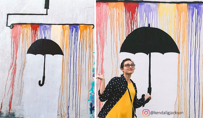 Rensselaer Public Art Walk - umbrella