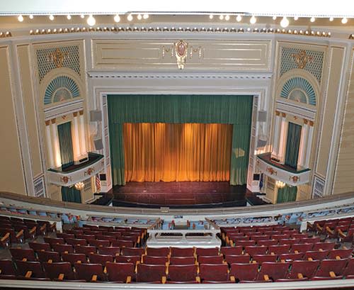 Long Center theater stage