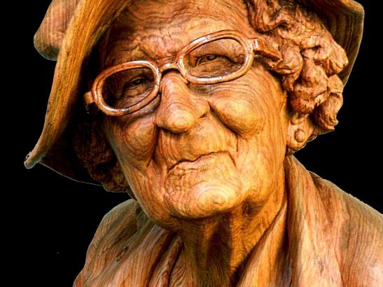 Penny Saved - Wood Carving - Fred Cogelow