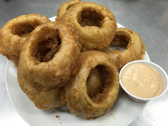 Batter Fried Giant Onion Rings