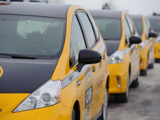 Yellow Cab by Joshua Becker