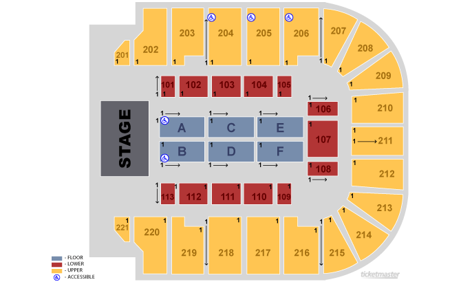 Humphrey Coliseum 3d Seating Chart