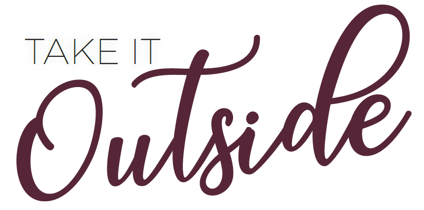 Take It Outside - Graphic - Burgundy