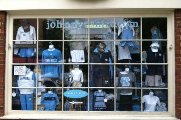 johnny t shirt unc