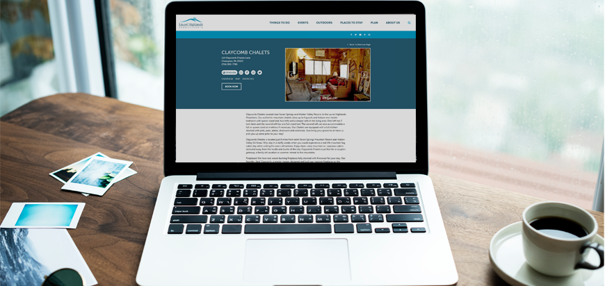The Claycomb Chalets Business Listing on LaurelHighlands.org