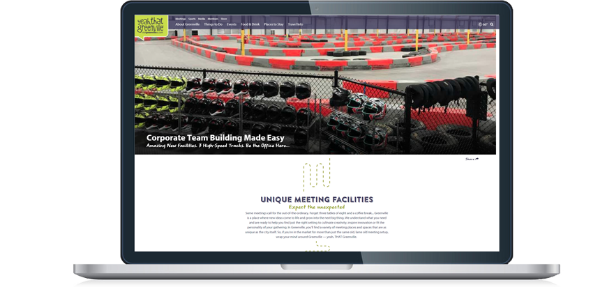 LeMans Indoor Karting Unique Meetings Header Image on VisitGreenvilleSC.com