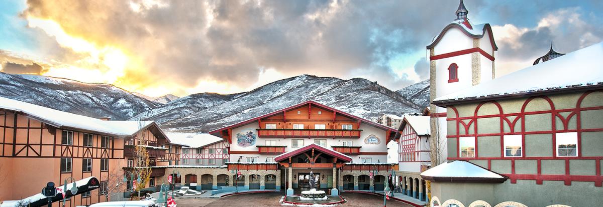 Swiss themed Zermatt Resort in Midway, Utah